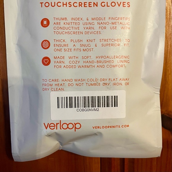 Verloop touchscreen knit gloves - Picture 2 of 5